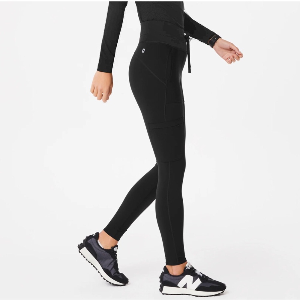 Figs Seville High Waisted Scrublegging, Small.